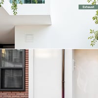 Vent Systems 125mm Fehér Szellőző Fedél - Szárítógép Kivezető Fedél Szellőzőnyílásokkal - Elszívó Sapka - Egyoldalas Műanyag Légbevezető Rác 3