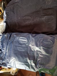 Saltea gonflabilă de o persoană Bestway Blue Horizon XL, 185x76x22 cm, albastră, pentru camping și pat de oaspeți 4