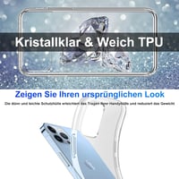 iPhone 13 Pro Átlátszó Ütésálló Szilikon Védőtok 6.1" 4
