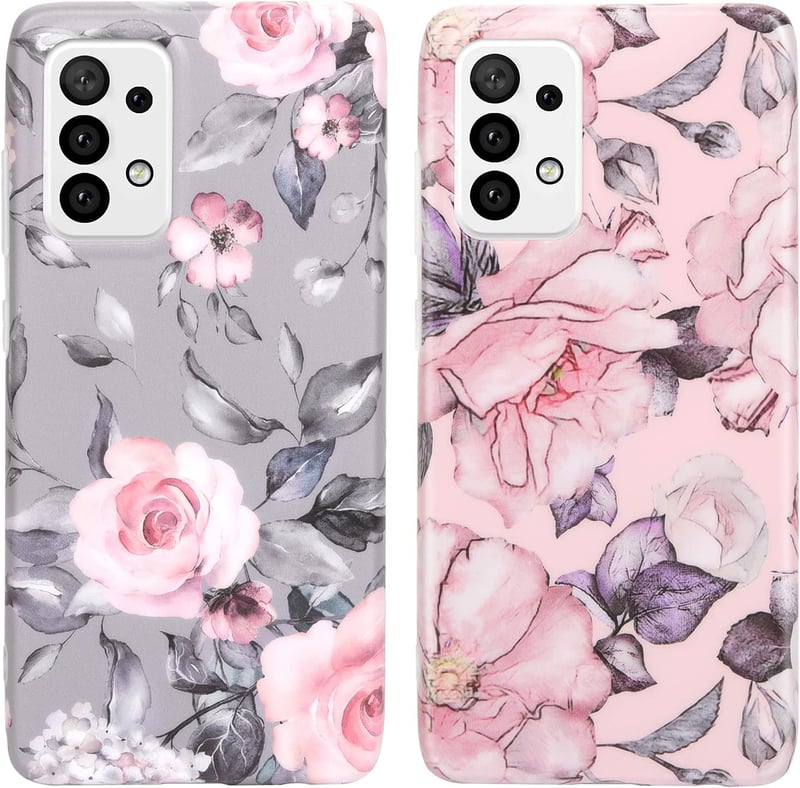 Samsung Galaxy A52 Tok - 3db Színes Ultra Vékony TPU Védőtok (Kék, Sárga, Zöld)