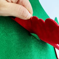 Filc Karácsonyfa Adventi Naptár Készlet - 30 Díszes DIY Szett Gyerekeknek 3