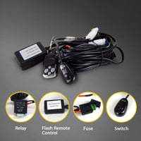 AUXTINGS 3m 40A 12V LED lámpa vezeték szett távirányítóval 2