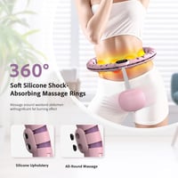 BubbaCare Okos Hula Hoop Karika Felnőtteknek - Állítható, Fogyasztó Edzőeszköz 4