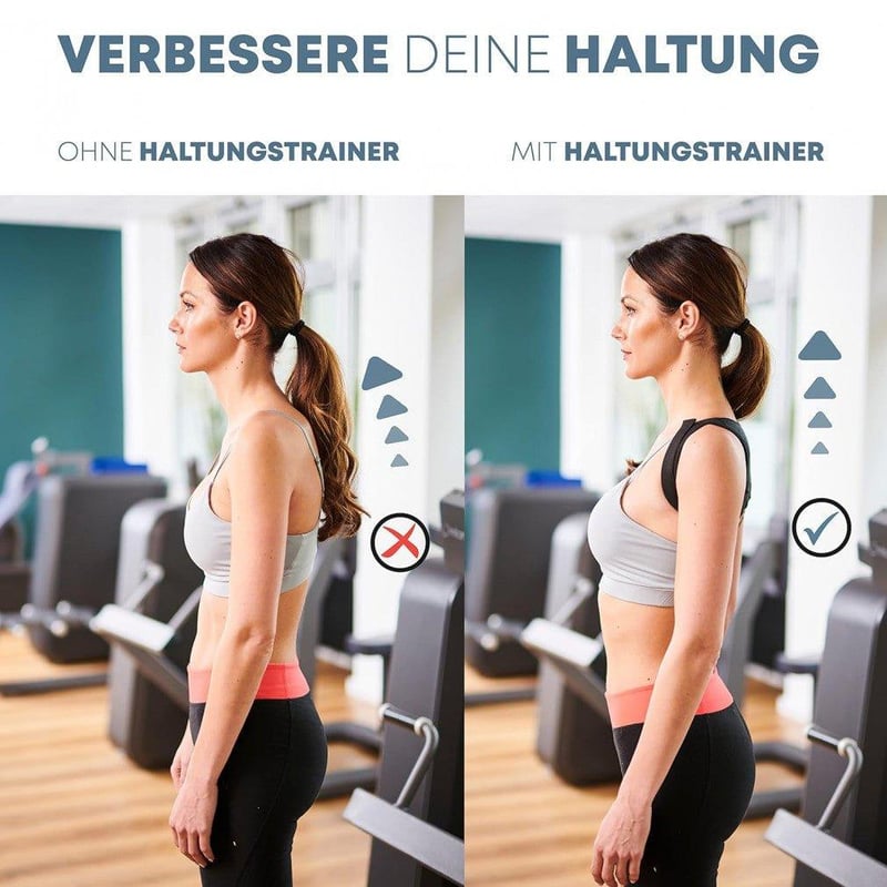 Fitnesix 2022 Rugalmas Tartásjavító Háttartó Férfiaknak és Nőknek (M/L)