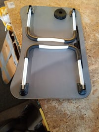 Masă pliabilă pentru laptop Relaxdays pentru canapea și pat, cu suport pentru tabletă și băuturi — urme de uzură de la transport (stare: vezi a 2-a imagine) 4