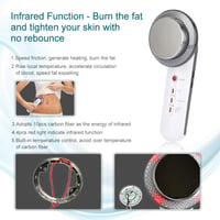 EMS Ultrahangos Cellulit Masszírozó, Fogyasztó, Vízálló, LED Fényterápiával 2