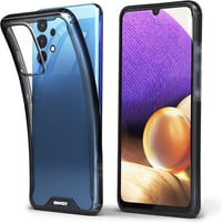 Samsung A32 5G Átlátszó Védőtok Fekete Szegéllyel 1