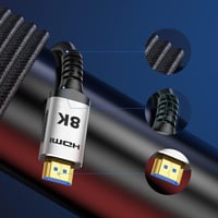 Cablu HDMI 8K Snowkids 2m - Seria Ultrarapidă Kruz 5