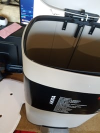 Spirella SP2710 Kanta za smeće s pedalom 50 l, Softclose, boja taupe siva, plastična unutrašnjost — udubljen poklopac, oštećen plastični rub (stanje: vidi 2. sliku) 3