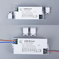 REYLAX LED Transzformátor 24V 60W - Kompakt LED Tápegység 2,5A, 230V-24V Átalakító, Állandó Feszültségű Meghajtó Lámpákhoz, Szalagokhoz 3