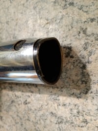 Tub telescopic pentru aspirator Retoo 32 mm, tub de extensie universal din oțel cu funcție de fixare — lovitură pe marginea tubului (stare: vezi a 2-a imagine) 2