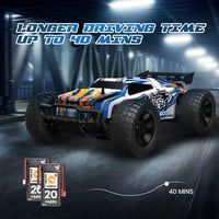 DEERC 9205E RC Autó 1:10 Távirányítós Terepjáró 48 km/h Sebességű 4WD Monster Truck Buggy 2 Akkumulátorral, 100m Hatótávolsággal 6