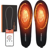 Fűthető talpbetét APP vezérléssel, 5000mAh akkumulátor, női és férfi méret, túrázáshoz, síeléshez, vadászathoz 7