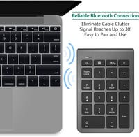 Rytaki Bluetooth Numerikus Billentyűzet Laptophoz - Vezeték Nélküli 22 Gombos 3