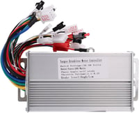 Oewnvmd 36V/48V 30A Kefe Nélküli Elektromos Kerékpár Vezérlő - 500W E-Bike és Roller Szabályozó Egység, Ezüst 1
