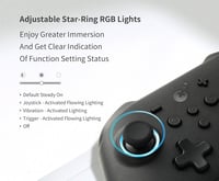 GuliKit KK3 Pro Vezeték Nélküli Kontroller Nintendo Switch/OLED/PC/Steam Deck Eszközökhöz - Hall Joystick, 1000Hz Válaszidő, Maglev Rezgés, 8