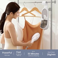 Pretty moment Gőzölős Vasaló 1500W - Otthoni és Irodai Használatra, Fehér, 400ml Kivehető Víztartály, 3 Gőzölési Mód, Minden Szövettípushoz 2