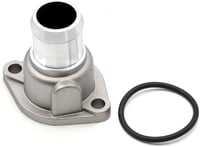 HAOTOM Alumínium Hűtőcső Csatlakozó Karima Audi A6, VW Golf, Passat, Skoda, Seat Modellekhez - Ezüst Hűtőrendszer Alkatrész 026121145E 3