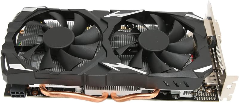 VBESTLIFE RX580 8GB GDDR5 Gamer Videokártya, Dual Fan, 4K 60Hz
