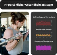 BingoFit AMOLED okosóra telefonos funkcióval, pulzusmérővel és 50+ sportmóddal 4
