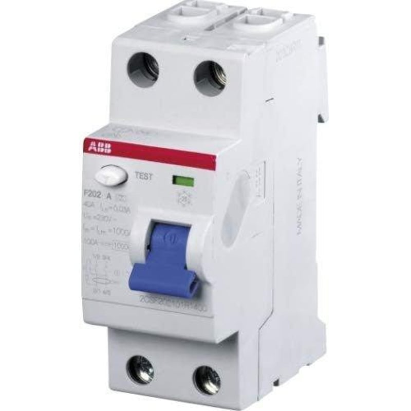ABB F202 40A 4P RCD áramvédő kapcsoló - felújított