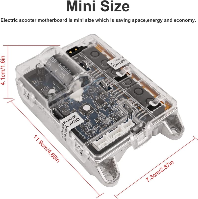 Yungeln V3.0 Elektromos Roller Vezérlőpanel - Továbbfejlesztett Központi Vezérlőegység Xiaomi M365Pro/Pro2 Rollerekhez Kompatibilis