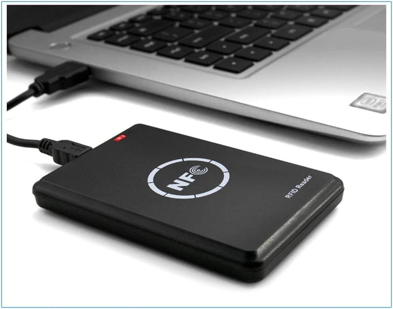 Dongyang érintésmentes kártyaolvasó és másoló - 125KHz/13,56MHz, USB, T5577 támogatással