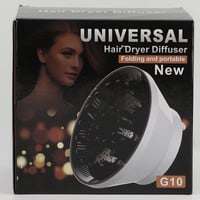 Segbeauty Univerzális Hajdiffúzor Göndör és Hullámos Hajhoz - Fehér, 1,5-3,2 hüvelyk - White 8