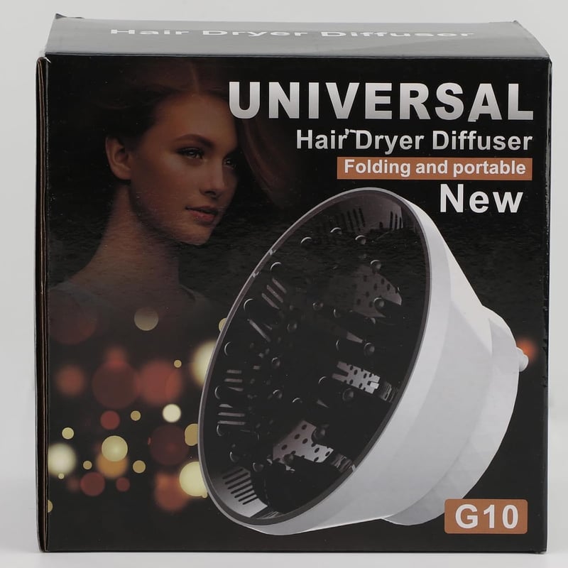 Segbeauty Univerzális Hajdiffúzor Göndör és Hullámos Hajhoz - Fehér, 1,5-3,2 hüvelyk - White