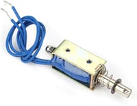 Hapivida JF-0530B Elektromágneses Szolenoid 12V 300mA 5N Húzó-Toló Típusú Lineáris Mágnes Ipari Automatizáláshoz - Kék 8