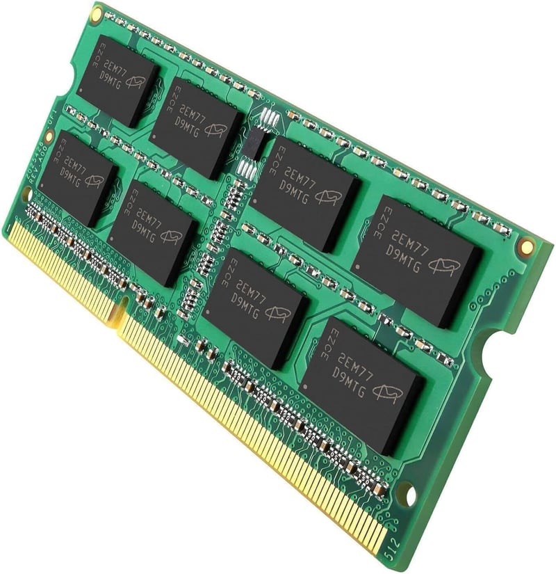 Kuesuny 2GB DDR2 800MHz Laptop Memória - PC2-6400S 200 Pin Notebook RAM Modul, 1.8V CL6, Intel/AMD/Mac Kompatibilis