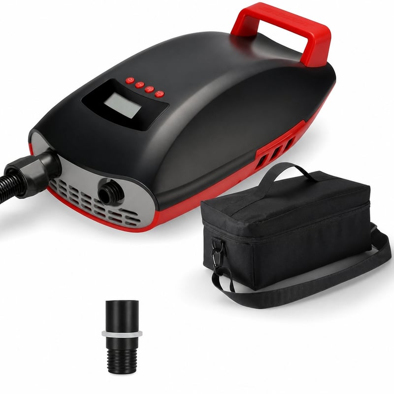 Pompă electrică SUP Swonder Seawolf 9000 mAh — defectă, pentru piese: nu trece în a doua treaptă de viteză și se oprește la 1 (stare: vezi a 2-a fotografie)