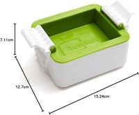 Tofuture Tofu Prés - Egyedi Stílusú Konyhai Eszköz Tofu Készítéshez, Fehér/Zöld, 400g Kapacitás, Műanyag 10