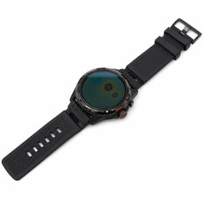 TicWatch Atlas Férfi Okosóra Wear OS, GPS, Iránytű, 5ATM — hibás, részben működik: két helyen beégett kijelző