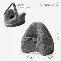 Magic Select Ortopéd Térdpárna Oldalt Alvóknak - Memóriahabos Derék- és Csípőfájdalom Enyhítő 6