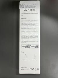 iPhone AUX kábel autóba és otthoni hangrendszerekhez - 1m, fehér 8