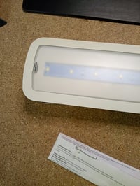 Barcelona LED B1050 LED rasvjeta za nuždu 3W hladno bijela 6500K 250 lumena s automatskim testom, nadgradna i ugradbena svjetiljka za nuždu 3 3