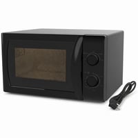 Cuptor cu microunde Candy CMW20SMB 20 L 700W negru cu funcție de decongelare și platou rotativ de 25,5 cm – Fără lumină (stare: vezi a 2-a imagine) 1