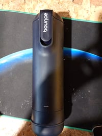 Tlaková nádoba na tenisové loptičky Bounce Tube so zabudovanou pumpou, na 4 loptičky, čierna, vyrobené vo Francúzsku 3