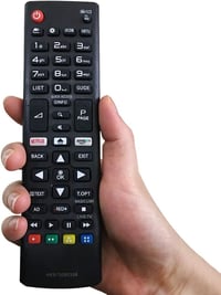 FOXRMT AKB75095308 Univerzális Távirányító LG Smart TV-hez - Beállítás Nélküli Használat, 10m Hatótáv, Kompatibilis 60UJ6309 65UJ6309 43LJ61 6
