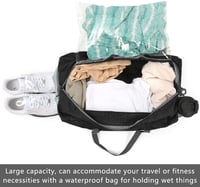 Nike 35L Könnyű Sporttáska Cipőtartóval, Fekete 4