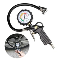 URAQT Digitális Nyomásmérő 220 PSI Gumiabroncs Inflálóval és Szelepcsere Szerszámmal 3