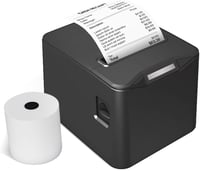 Bisofice Bondrukcer 80 mm Hőpapíros Nyugtanyomtató 220 mm/s - USB + LAN Csatlakozás, Kasszafiók Vezérlés, ESC/POS, Win/Linux/MAC Kompatibili 1