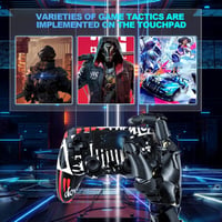 PS4 vezeték nélküli kontroller hangfunkcióval, PC-vel is kompatibilis 7