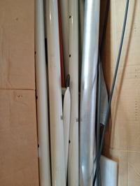 Yaheetech Manuálna markíza 300 cm, svetlosivá, na balkón a terasu, montáž bez vŕtania — poškriabané prvky (stav: pozri 2. obrázok) 3