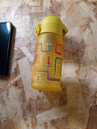 Sticlă pentru copii ion8 Evo Baby Lions 350 ml, galbenă, etanșă, deschidere cu o singură mână, fără BPA — testată (stare: vezi a doua imagine) 2