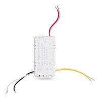 M mimotec LED mennyezeti ventilátor tápegység LED-meghajtó, DC motor, CCT, fekete mennyezeti ventilátor lámpához, alkatrész 1