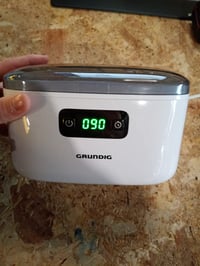 Grundig UC 6620 Ultrazvučni čistač s tajmerom, spremnik od 500 ml, 50 W, dvostruki val — uređaj ima mrlje i ogrebotine (stanje: vidi 2. sliku) 2