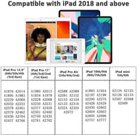Apple iPad Stylus Toll - Kompatibilis Pro, Air, Mini Modellekkel (2018-2023) 2