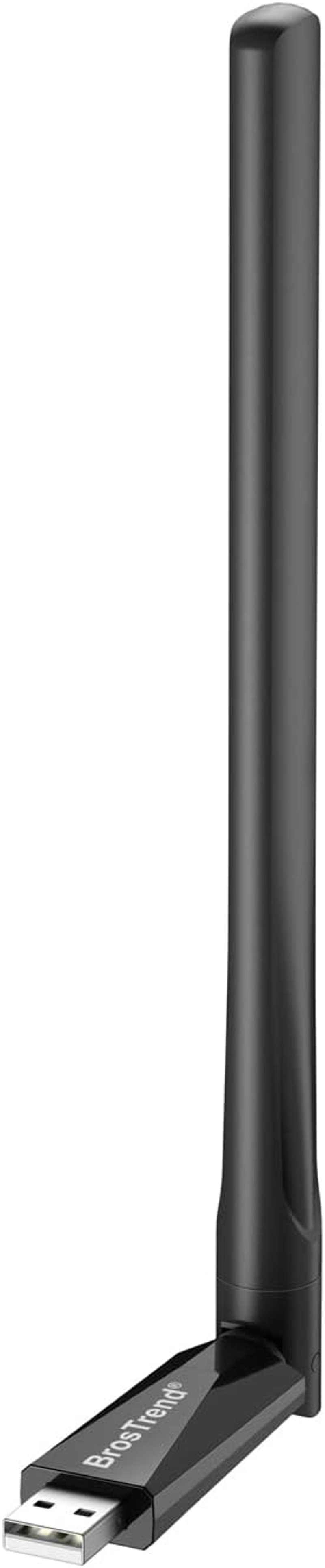 BrosTrend AC650 Linux USB WiFi adapter - Ubuntu, Raspberry Pi kompatibilis, 5GHz/2.4GHz, 5dBi antenna